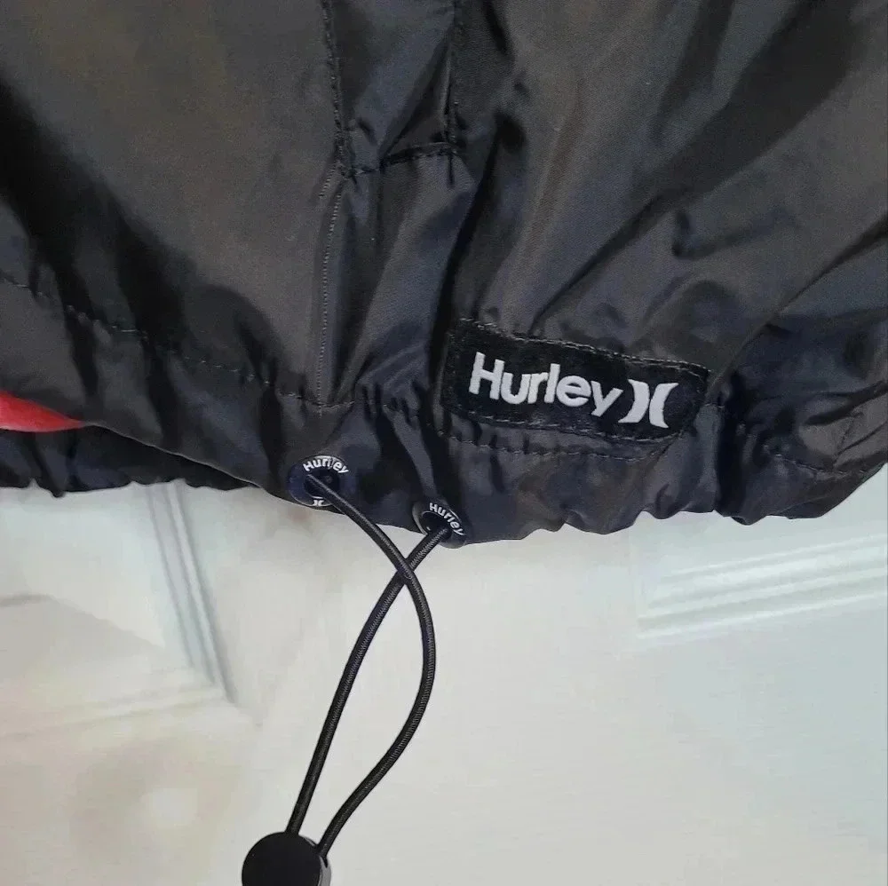 HURLEY Urban Windbreaker Hoodie, Women's Jacket.  Size Medium - Picture 8 of 13